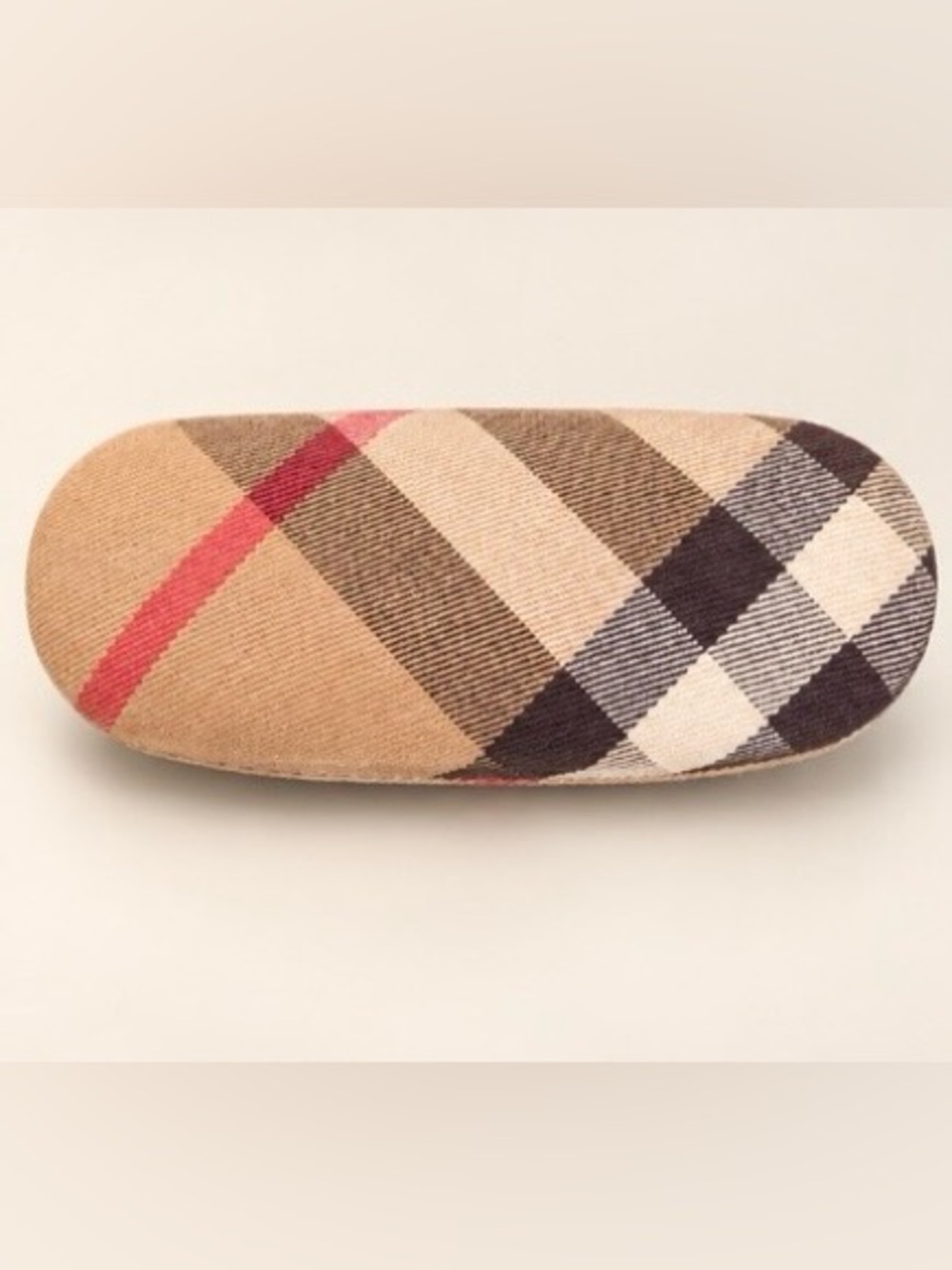 Burberry Nova Check Classic Plaid Sunglasses Case Hard Care NWOT